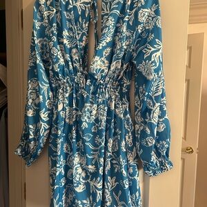 Free People Floral Mini Dress